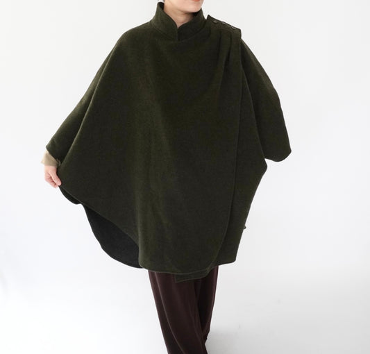 90s Design Poncho Jacket