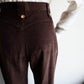 80s  Corduroy Flare Pants