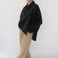 90s Black Linen Design Jakcet