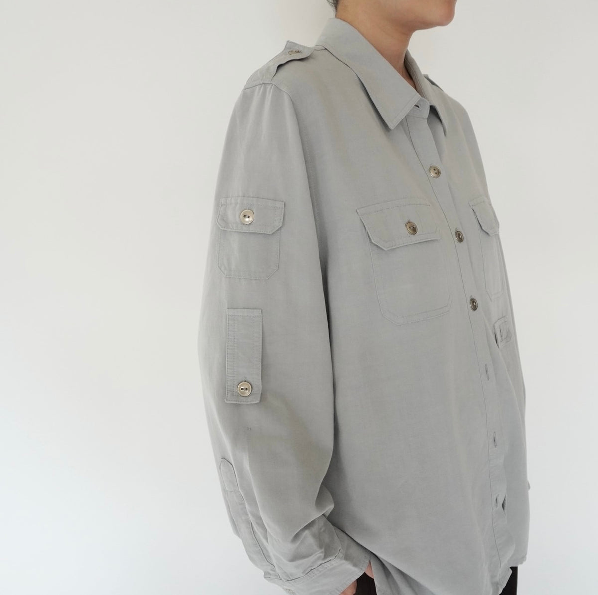 90s Design Rayon Shirt
