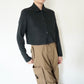 90s C.Gray Cropped Shirt Made in USA