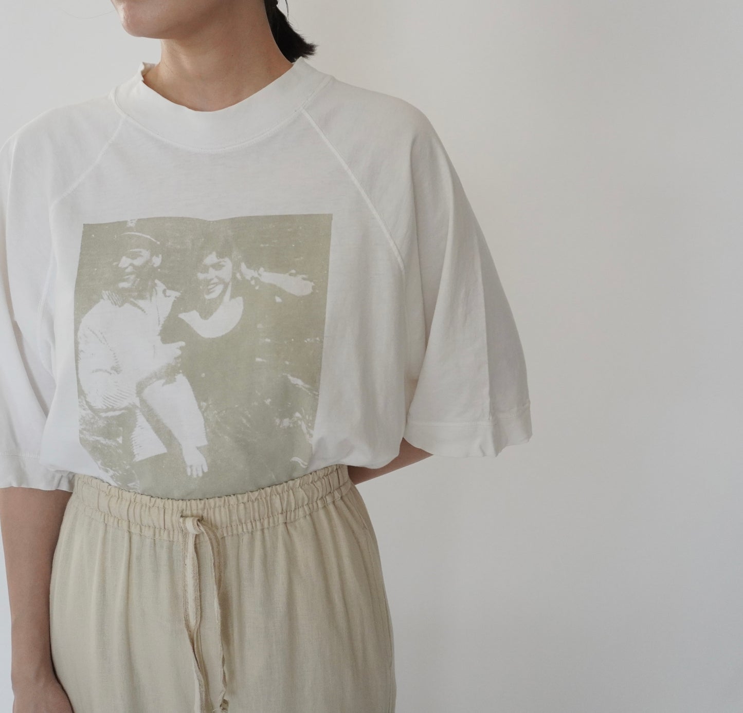90s EURO Photo Printed T-shirt