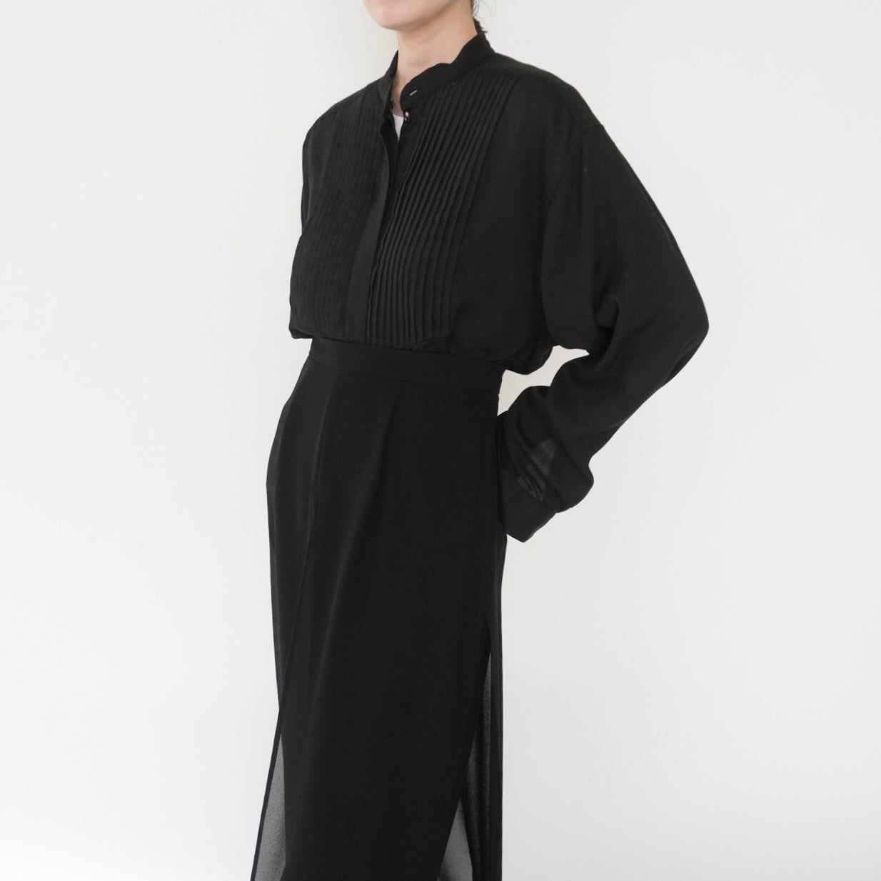 90s Pleat Design  Shirt