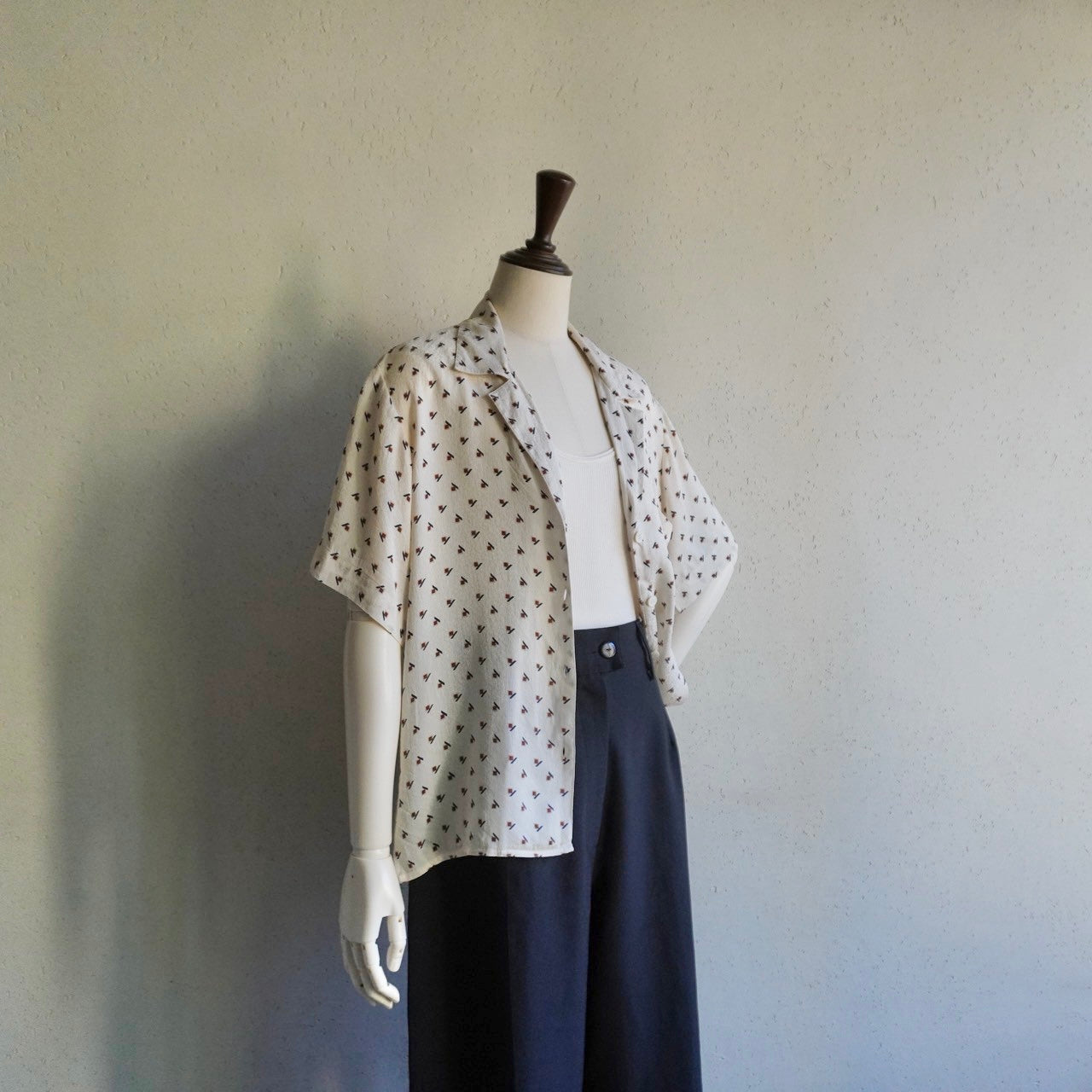 90s "ANN TAYLOR" Silk Shirt
