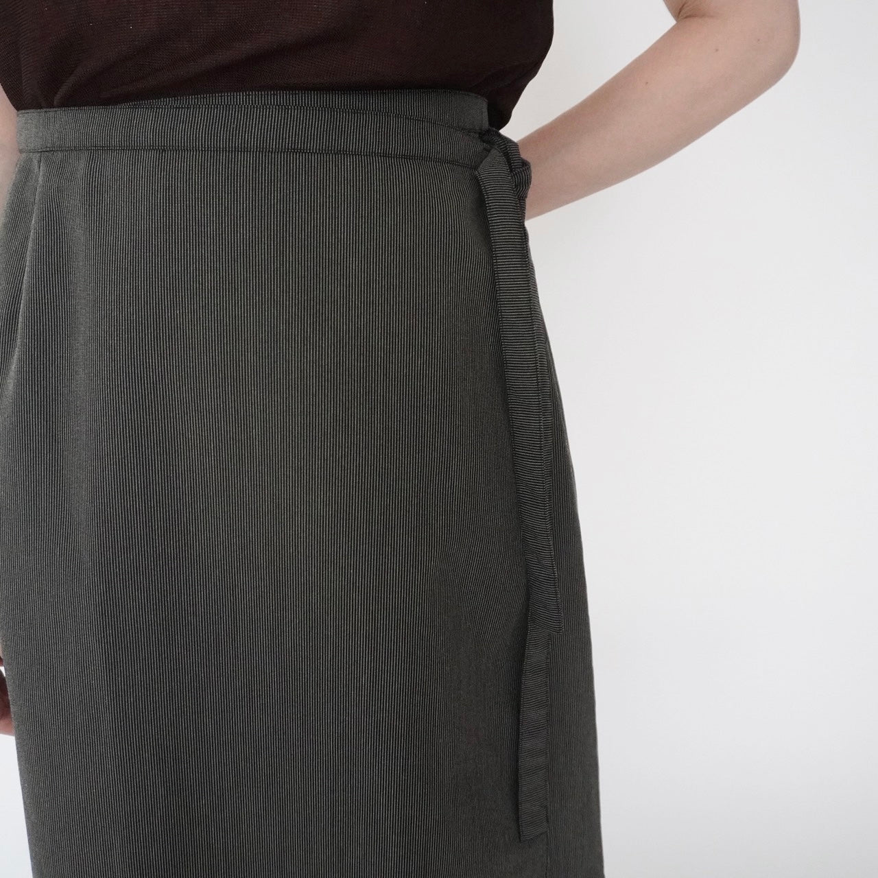 80s Wrap Skirt Made in Italy
