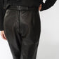 90s Black Leather Pants
