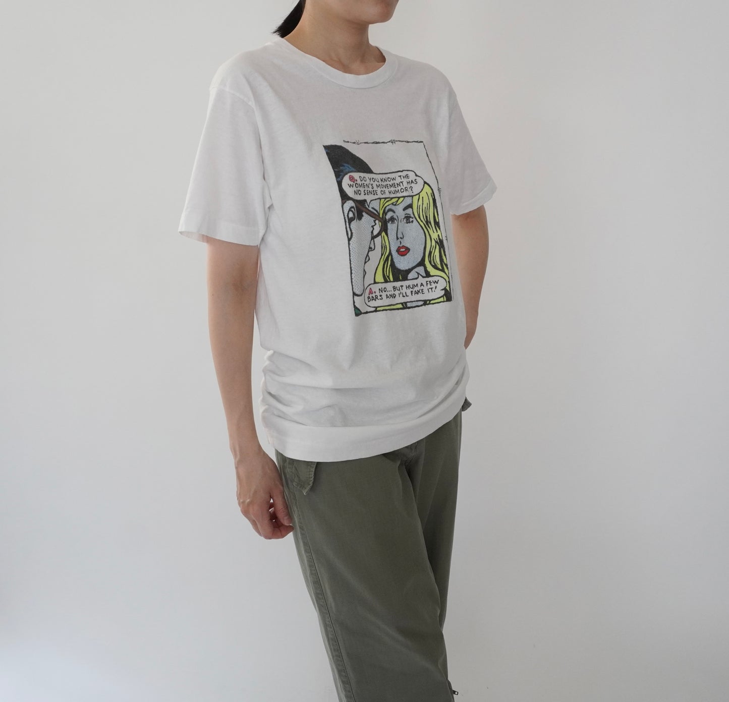 80s Printed T-shirt Made in USA