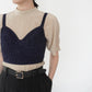 90s Embroidery Top Made in Italy
