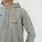 80s Hooded Sweater Made in USA Dead Stock