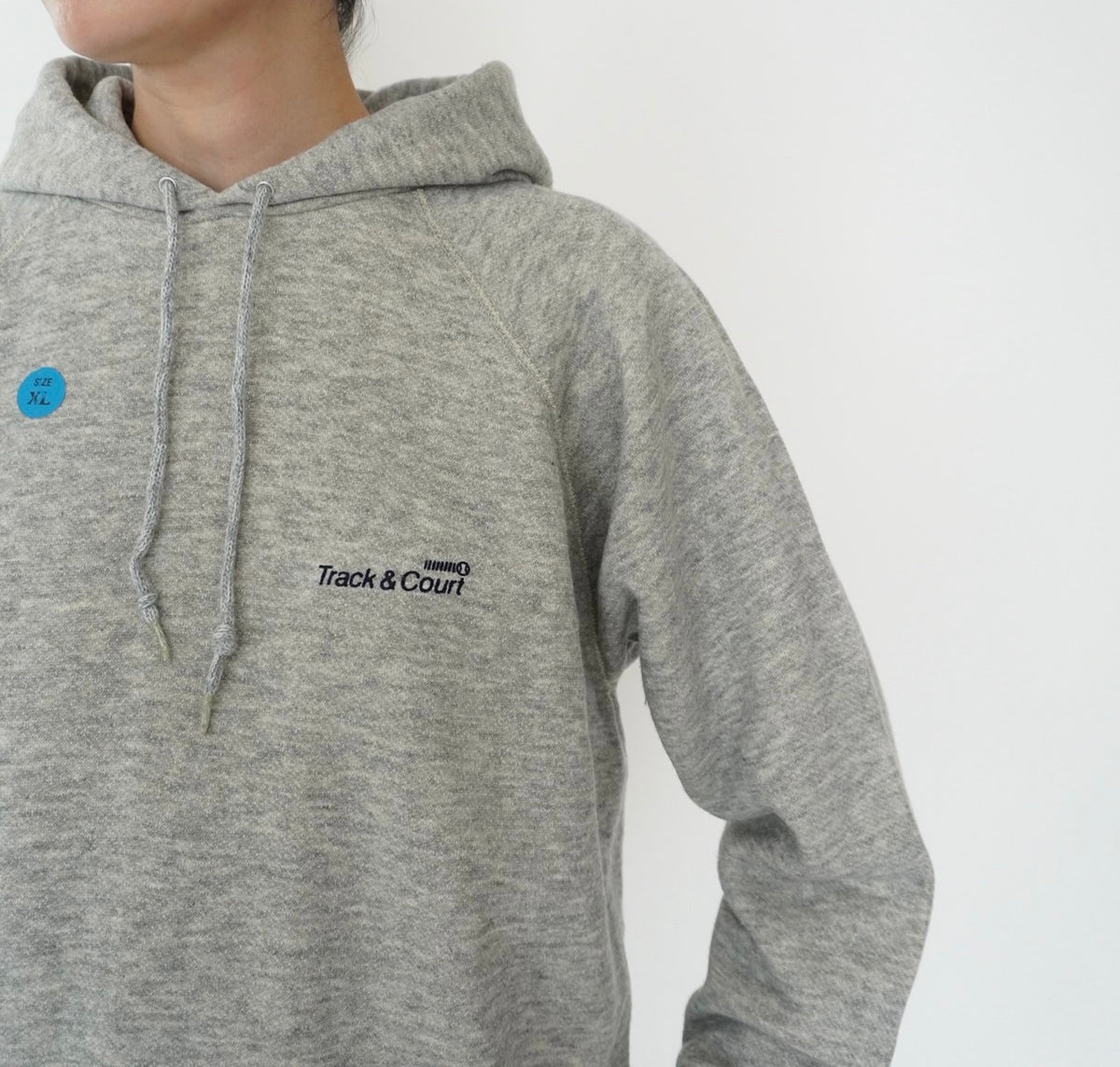 80s Hooded Sweater Made in USA Dead Stock