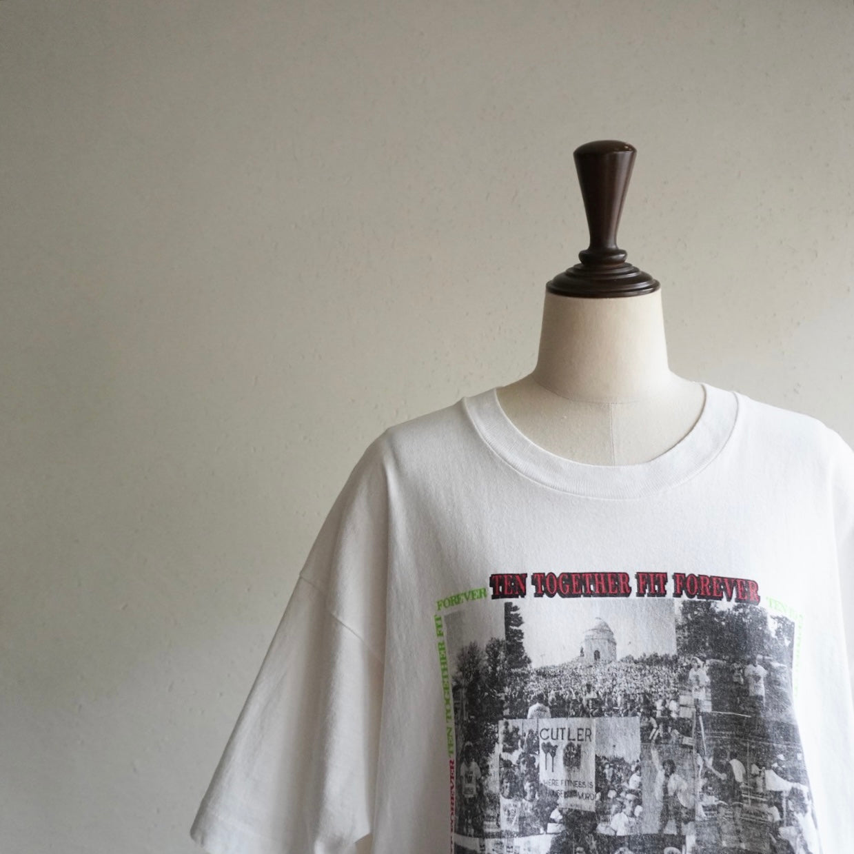 90s Photo Printed T-shirt Made in USA