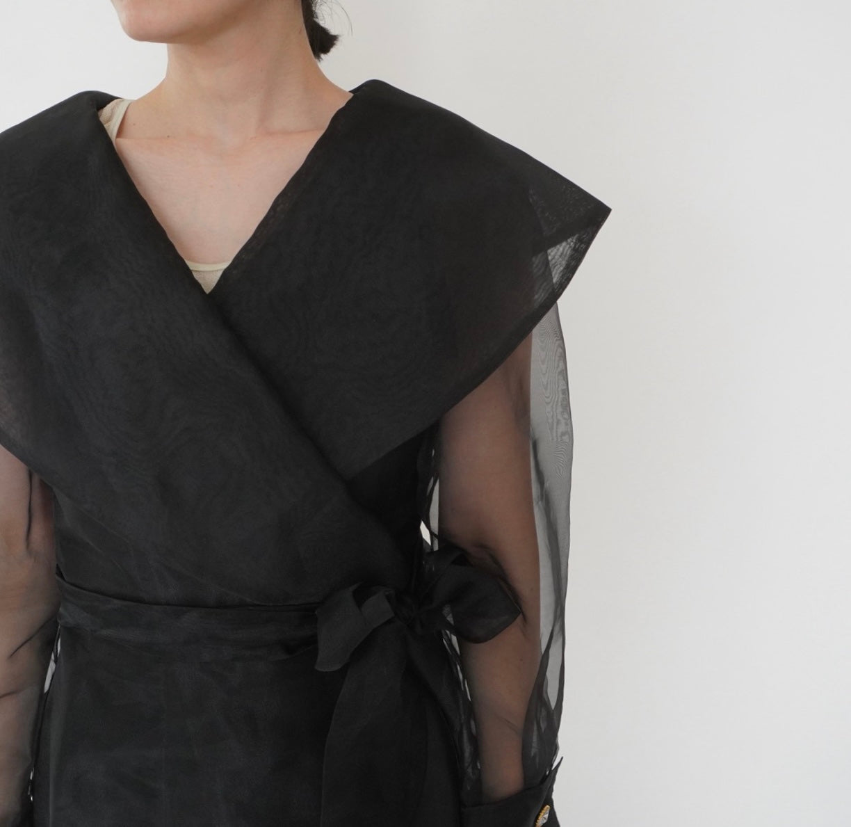 90s Sheer Design Blouse