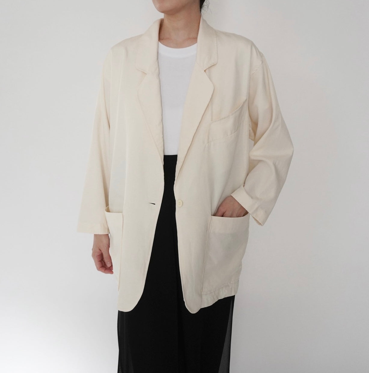 90s Silk Light Jacket