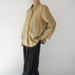 90s "harve benard" Striped Linen Shirt,Jacket
