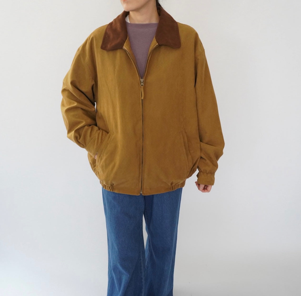 90s Light Brown Jacket