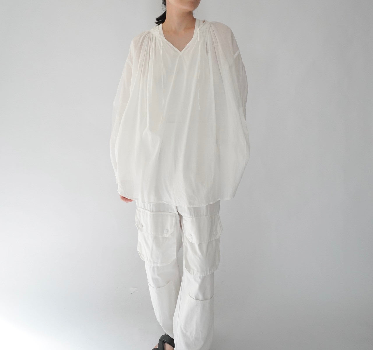 90s Cotton Tunic Made in USA
