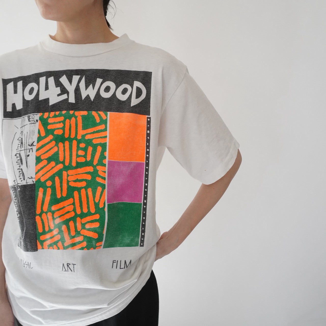 90s Printed T-shirt Made in USA
