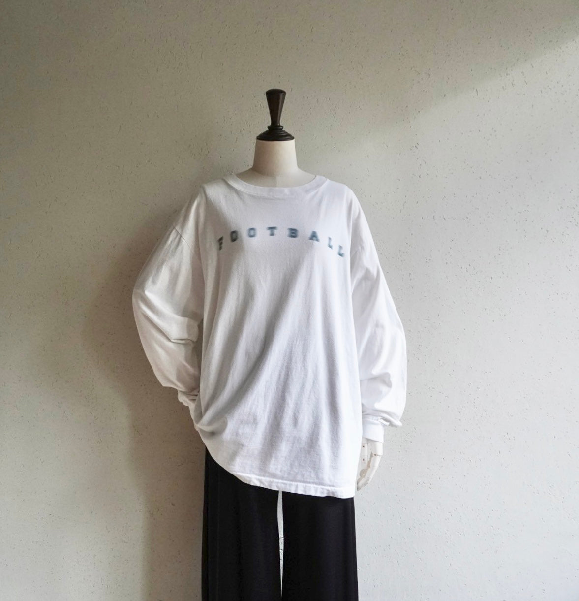 90s Printed Long Sleeves T-shirt Made in USA