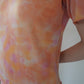 90s Tie Dye Top Made in Italy Dead Stock