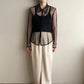 90s  Sheer Mesh Shirt