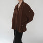 90s Design Brown Jacket