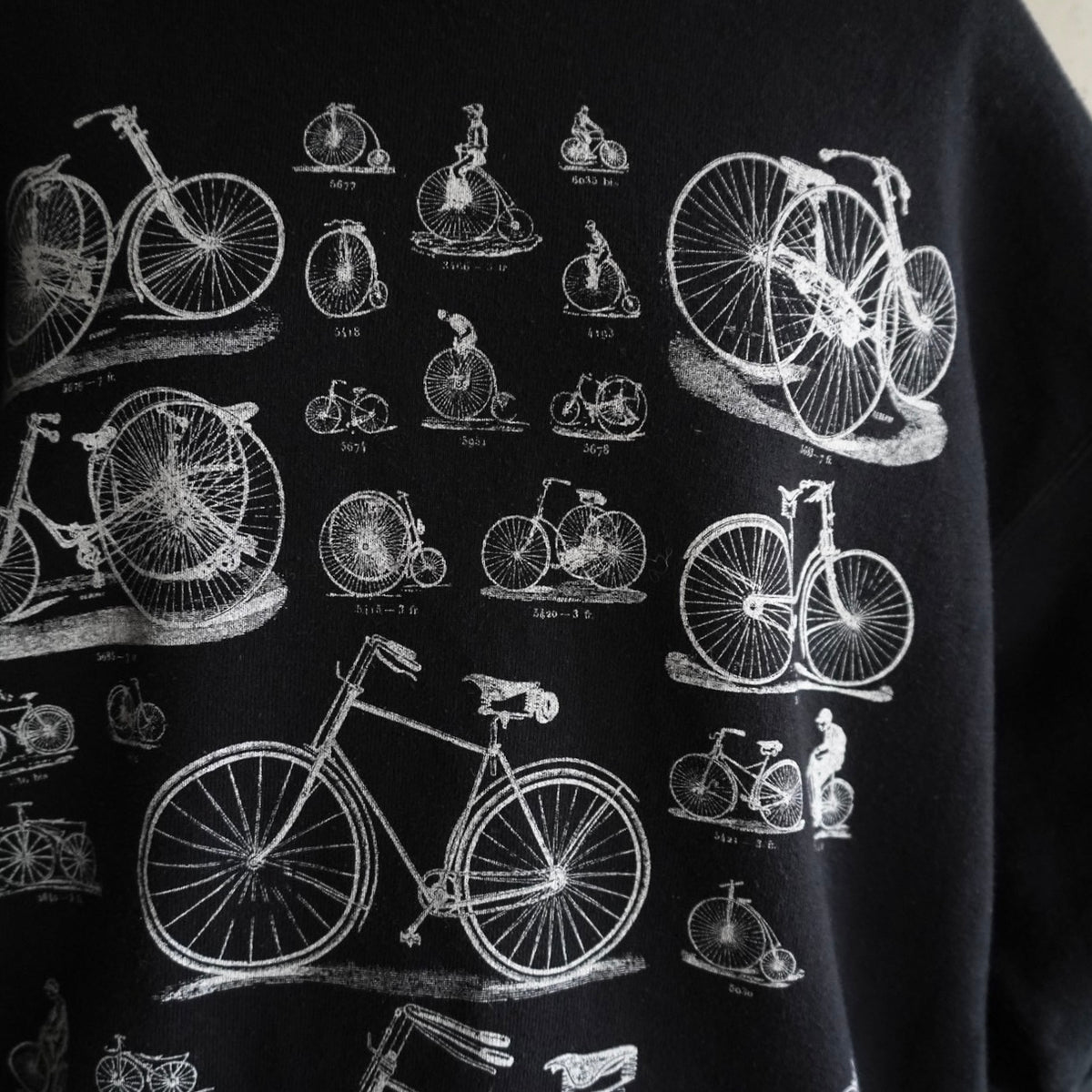 90s Printed Sweater Made in Ireland