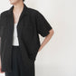 90s Embroidery Cut Lace Design Shirt