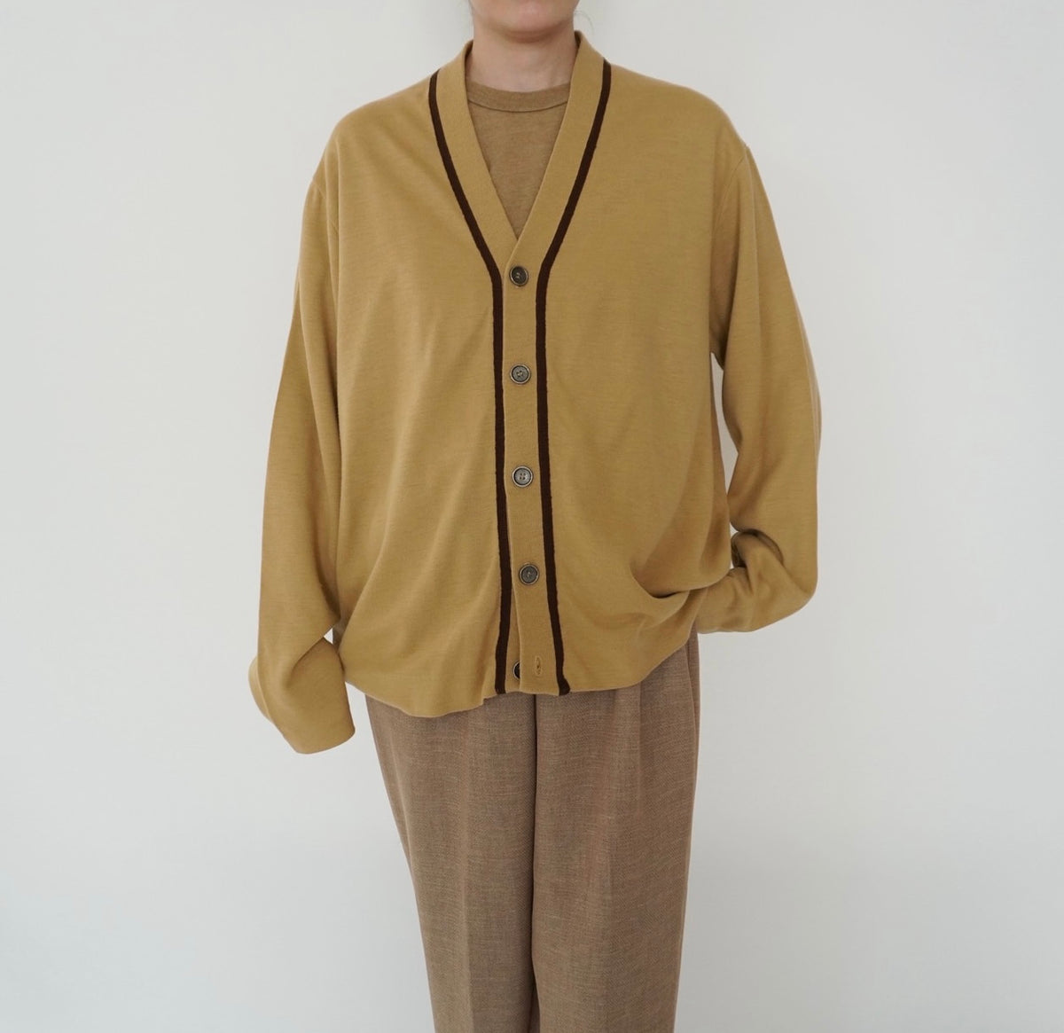 70s "TOWNCRAFT" Cardigan
