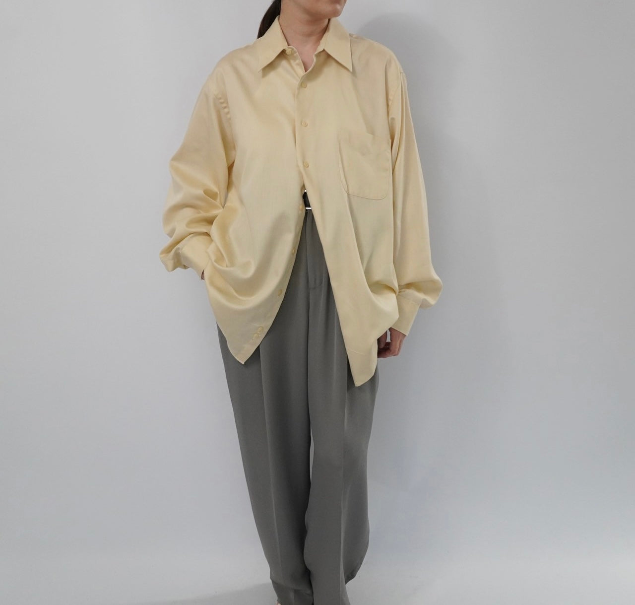 90s Cream Shirt