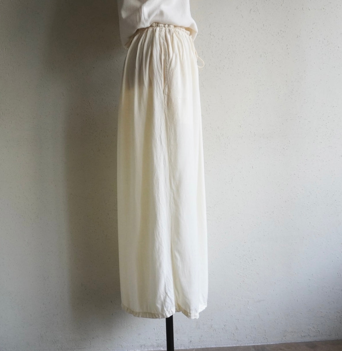 80s Rayon Wide Pants