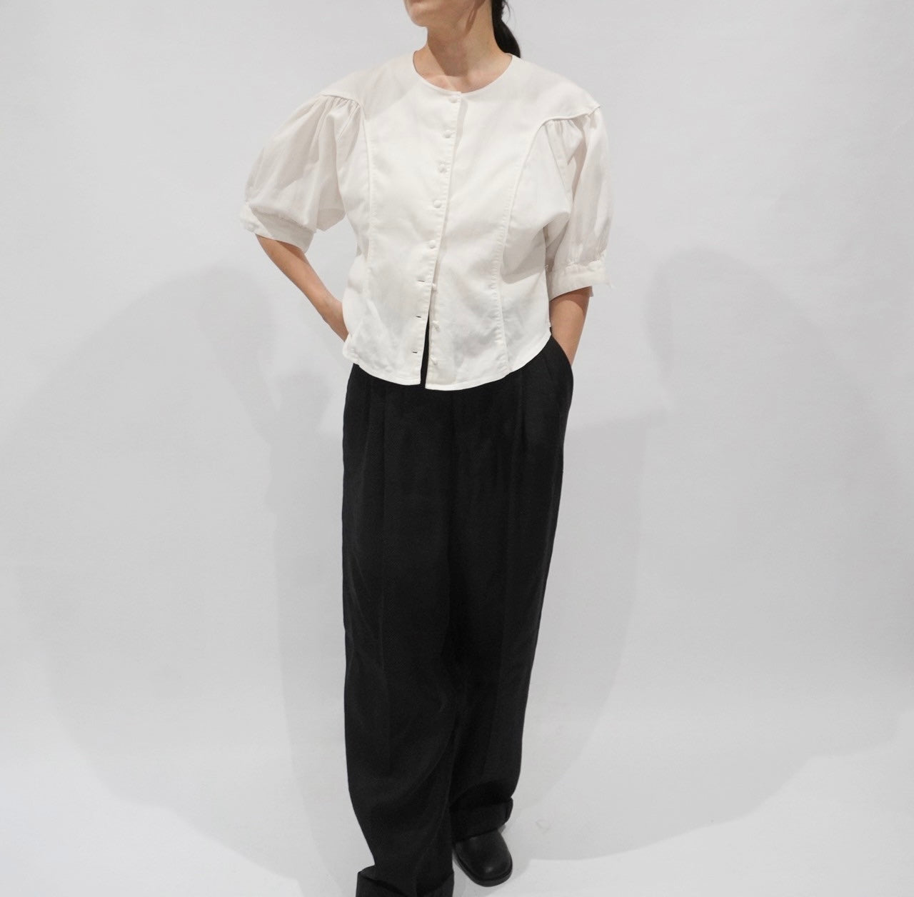 80s EURO Design Blouse