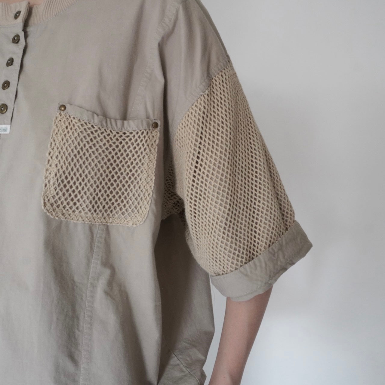 90s Mesh Design Top