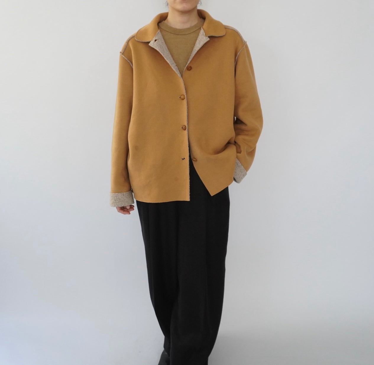 90s Faux Shearling Jacket