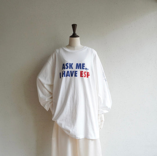 90s Printed Long Sleeves T-shirt Made in USA
