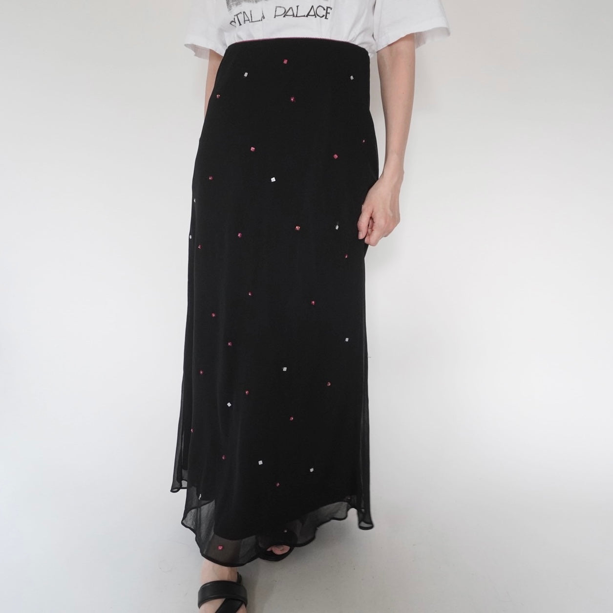 90s Beads Design Skirt
