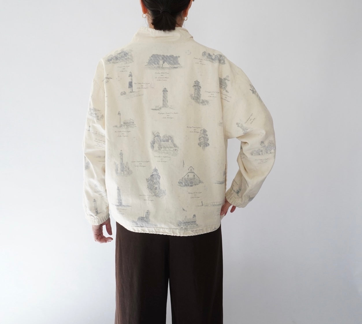 90s Printed Jacket