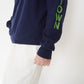 80s Printed Long T-shirt Made in USA