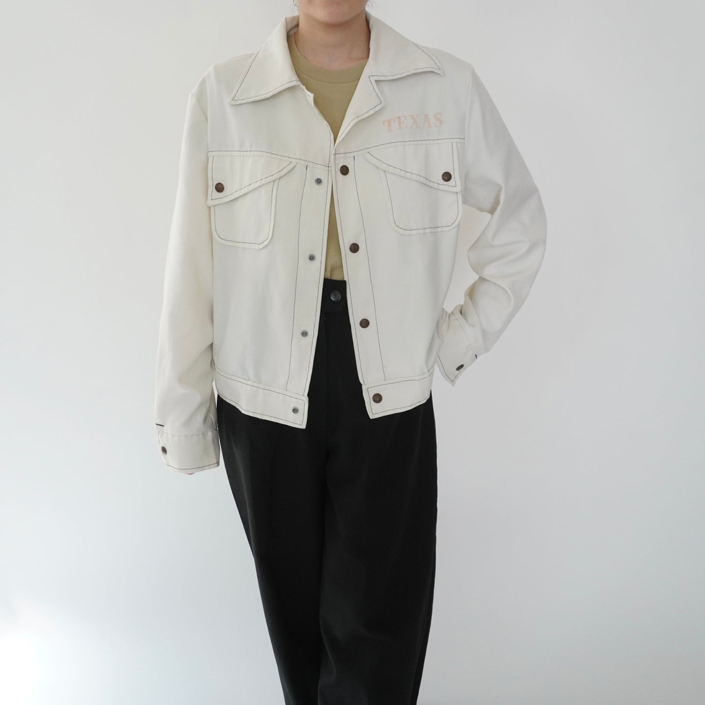 70s White Light Jacket
