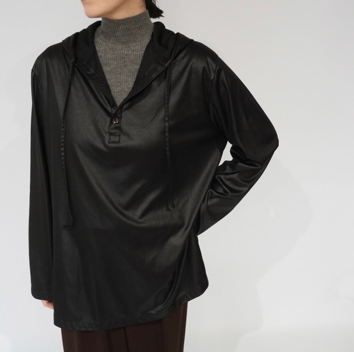 90s Hooded Blouse