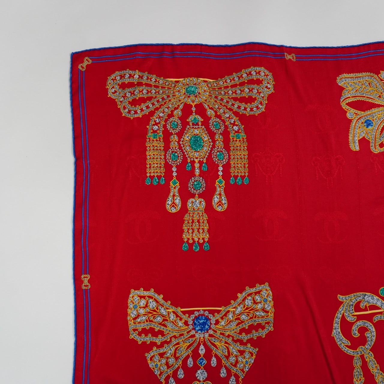"Cartier" Silk Scarf Made in Italy
