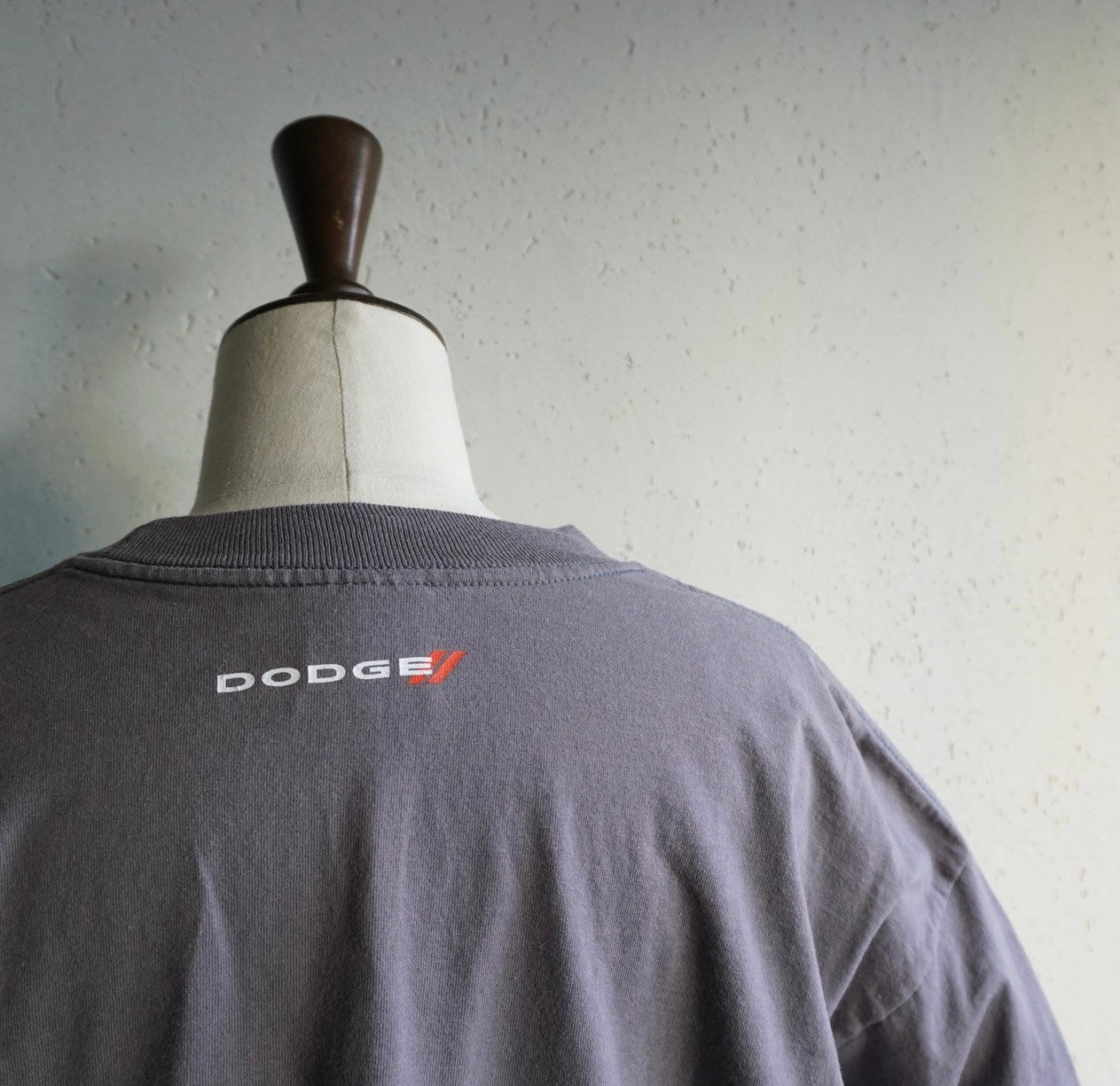 90s "DODGE" Printed Long Sleeves T-shirt Made in USA