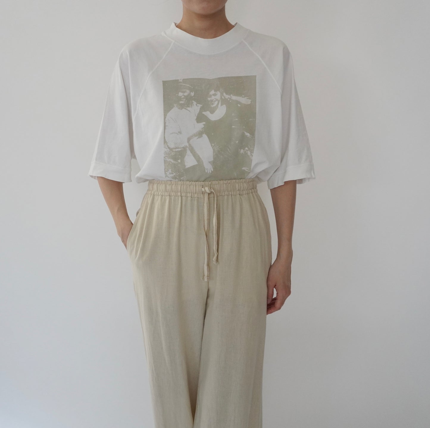 90s EURO Photo Printed T-shirt