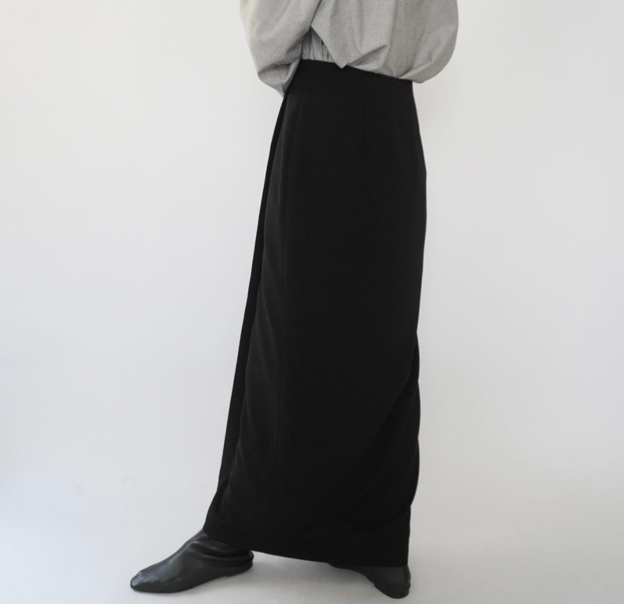 90s Wrap Maxi Skirt Made in Italy