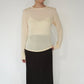 90s Sheer Silk Top