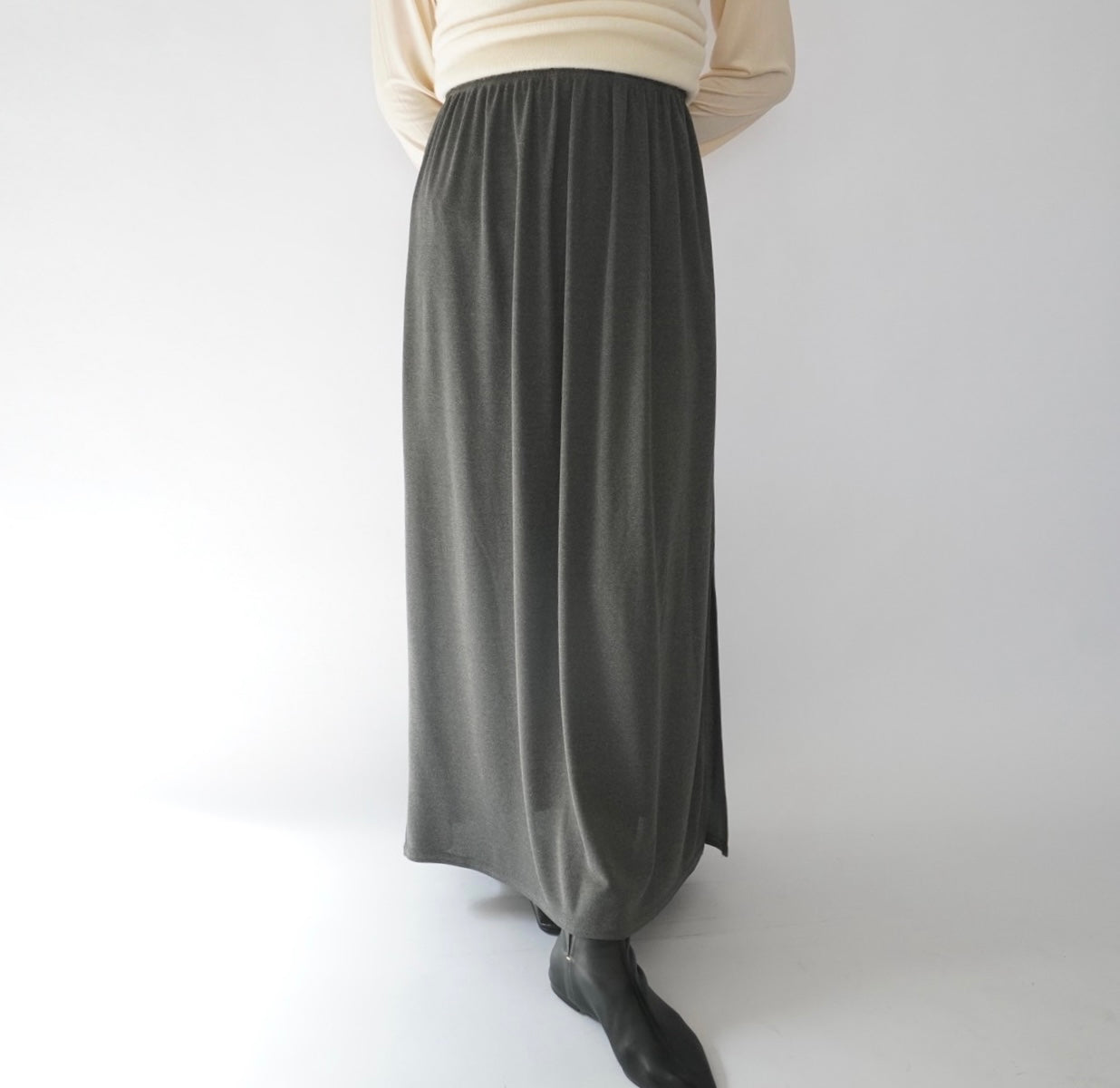 90s Slit Design Skirt