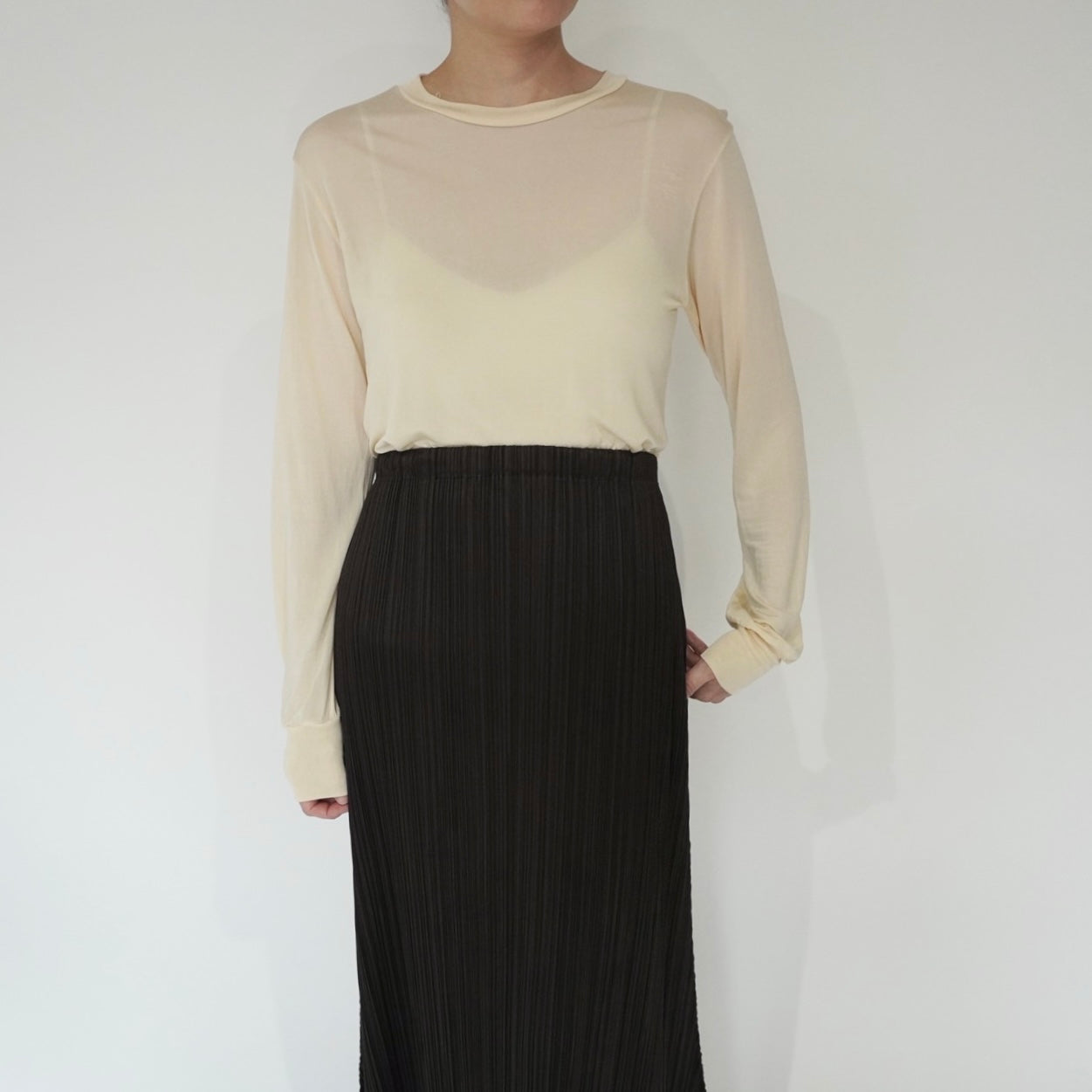90s Sheer Silk Top
