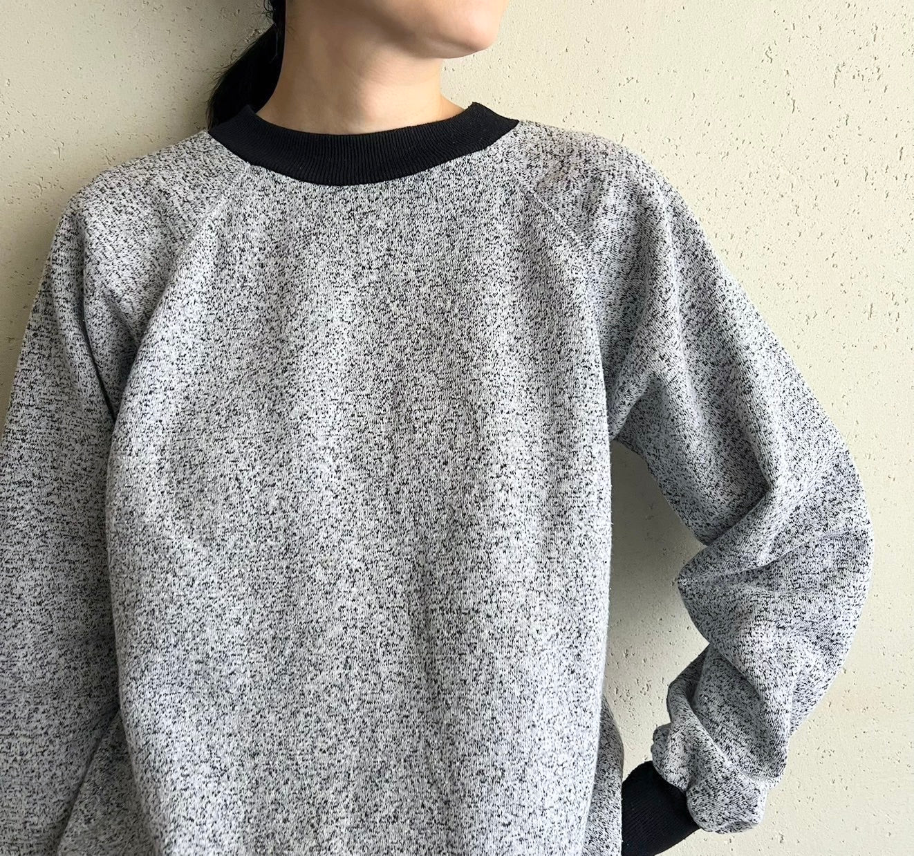 90s Mix Sweater Made in USA