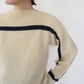 80s＂Rodier Paris" Design Knit