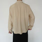 90s Beige Silk Shirt