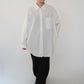 90s Embroidery Collar Shirt
